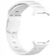 Bizon Strap Watch Silicone Samsung Galaxy Watch Ultra 47 mm white