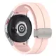 Bizon Strap Watch Silicone Samsung Galaxy Watch FE/7/6/6 Classic/5/5 Pro/4/4 Classic light rose