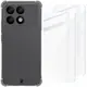 Bizon Case Clear Pack case + 2x screen glass Xiaomi Poco F6 Pro clear