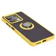 Bizon Case Hybrid Ring Xiaomi Redmi Note 13 5G smoky with a yellow frame