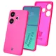 Bizon Soft Case Xiaomi Poco F6 neon pink