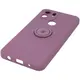 Bizon Case Silicone Ring Redmi A1 dark purple