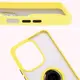 Bizon Case Hybrid Ring Xiaomi Redmi 13 4G smoky with a yellow frame