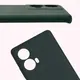 Bizon Soft Case Motorola Moto G85 5G dark green