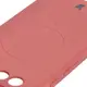 Bizon Case Silicone Magnetic Sq Google Pixel 8a dirty pink