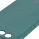 Bizon Case Silicone Magnetic Sq Google Pixel 8a dark green