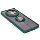 Bizon Case Hybrid Ring Realme 12 Pro / 12 Pro+ smoky with a dark green frame