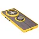 Bizon Case Hybrid Ring Realme 12 Pro / 12 Pro+ smoky with a yellow frame