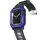 Bizon Strap + Case Watch Armor Apple Watch 40 / 41mm purple