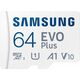 Karta Samsung EVO Plus 2024 MicroSDXC 64 GB Class 10 UHS-I/U1 A1 V10 (MB-MC64SA/EU)