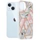 Techsuit Husa pentru iPhone 13 - Techsuit Marble Series - Pink Hex 5949419022553 έως 12 άτοκες Δόσεις