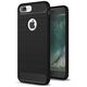 Techsuit Husa pentru iPhone 7 Plus - Techsuit Carbon Silicone - Black 5949419024144 έως 12 άτοκες Δόσεις