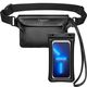 Spigen Husa + geanta subacvatica - Spigen Waist Bag & Waterproof Case A621 - Black 8809811860863 έως 12 άτοκες Δόσεις