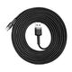 Baseus Cablu de Date USB Type-C, 2A, 3m - Baseus Cafule (CATKLF-UG1) - Gray Black 6953156296343 έως 12 άτοκες Δόσεις