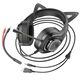 Hoco Casti Gaming Jack 3.5mm cu LED si Microfon - Hoco Cat Ears (W107)  - Black / Green 6931474791269 έως 12 άτοκες Δόσεις