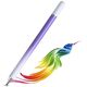 Techsuit Stylus Pen Universal - Techsuit (JC04) - Purple 5949419003606 έως 12 άτοκες Δόσεις