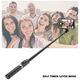 Techsuit Selfie Stick  si Trepied cu telecomanda - Techsuit (Q12) - Black 5949419000209 έως 12 άτοκες Δόσεις