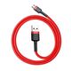 Baseus Micro USB Baseus Cafule 1.5A 2m (red) 016542 έως και 12 άτοκες δόσεις