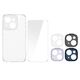 Baseus Baseus Illusion Transparent Case, lens frames, tempered glass set for iPhone 14 Plus 038891 έως και 12 άτοκες δόσεις