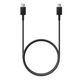 Samsung Cablu de Date USB-C la Type-C Fast Charging 3A, 1m - Samsung (EP-DA705BBEGWW) - Black (Bulk Packing) 8596311076374 έως 12 άτοκες Δόσεις