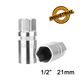 Ingco Καρυδάκι Μπουζόκλειδο 1/2inch 21mm Hsps12211 έως 12 Άτοκες Δόσεις