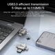 Yesido Yesido - Memory Stick 4in1 (FL15) - OTG, USB, Type-C, Micro-USB, Lightning, 5Gbps, 128GB - Grey  έως 12 άτοκες Δόσεις