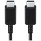 Samsung Cablu de Date USB-C to Type-C Super Fast Charging 5A, 1m - Samsung (EP-DN975BBEGWW) - Black (Bulk Packing) 8596311155314 έως 12 άτοκες Δόσεις