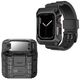 Lito Husa pentru Apple Watch 4 / 5 / 6 / SE / SE 2 (44mm) + Curea - Lito Metal RuggedArmor (LS002) - Black 5949419073982 έως 12 άτοκες Δόσεις