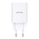 Vipfan E03 wall charger, 1x USB, 18W, QC 3.0 + Micro USB cable (white) 36883