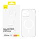 Baseus Magnetic Phone Case for iP 13 PRO MAX Baseus OS-Lucent Series (Clear) 052075  P60157202203-02 έως και 12 άτοκες δόσεις 6932172633707