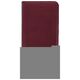 Smart Magnetic case for Xiaomi Redmi Note 13 4G burgundy