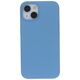 Solid Silicon case for iPhone X / XS light blue