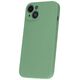 Solid Silicon case for Samsung Galaxy S24 Plus light green