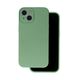 Solid Silicon case for iPhone 11 light green