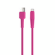 Setty cable USB - USB-C 1,5 m 2A KSA-C-1.526 pink