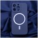 Silicon Mag case for iPhone 15 6,1&quot; dark blue