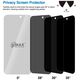 Vmax tempered glass 0.33mm 2,5D high clear privacy glass for Xiaomi Redmi Note 12 4G / Note 12 5G