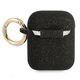 Guess case for AirPods GUA2SGGEK black Silicone Glitter