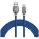 Forever Tornado cable USB - USB-C 1,0 m 3A navy blue