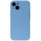 Solid Silicon case for Samsung Galaxy S22 light blue