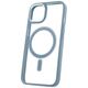 Satin Clear Mag case for iPhone 14 Pro Max 6,7&quot; blue