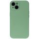 Solid Silicon case for Samsung Galaxy A34 5G light green