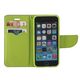 Smart Fancy case for Motorola Moto E22 green-blue