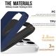 Vmax Triangle Case for iPhone 11 navy blue