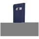 Genuine Leather Smart Pro case for Samsung Galaxy S21 FE navy blue