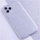 Glitter 3in1 case for Samsung Galaxy S22 silver