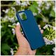 Satin case for Samsung Galaxy A54 5G dark blue