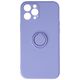 Finger Grip case for iPhone XR purple