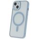 Satin Clear Mag case for iPhone 14 Pro 6,1&quot; blue