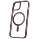 Satin Clear Mag case for iPhone 12 / 12 Pro 6,1&quot; purple